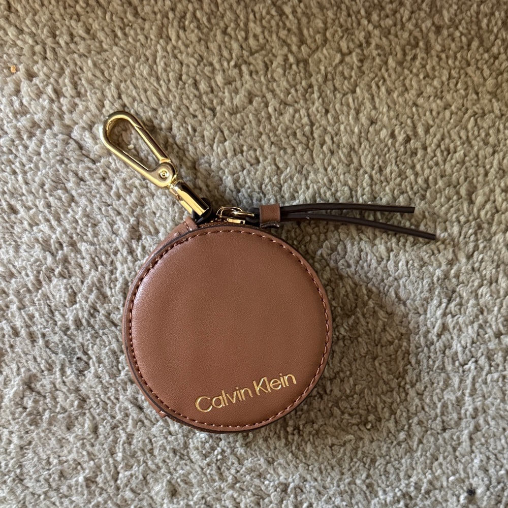 Calvin Klein Tan Key Holder